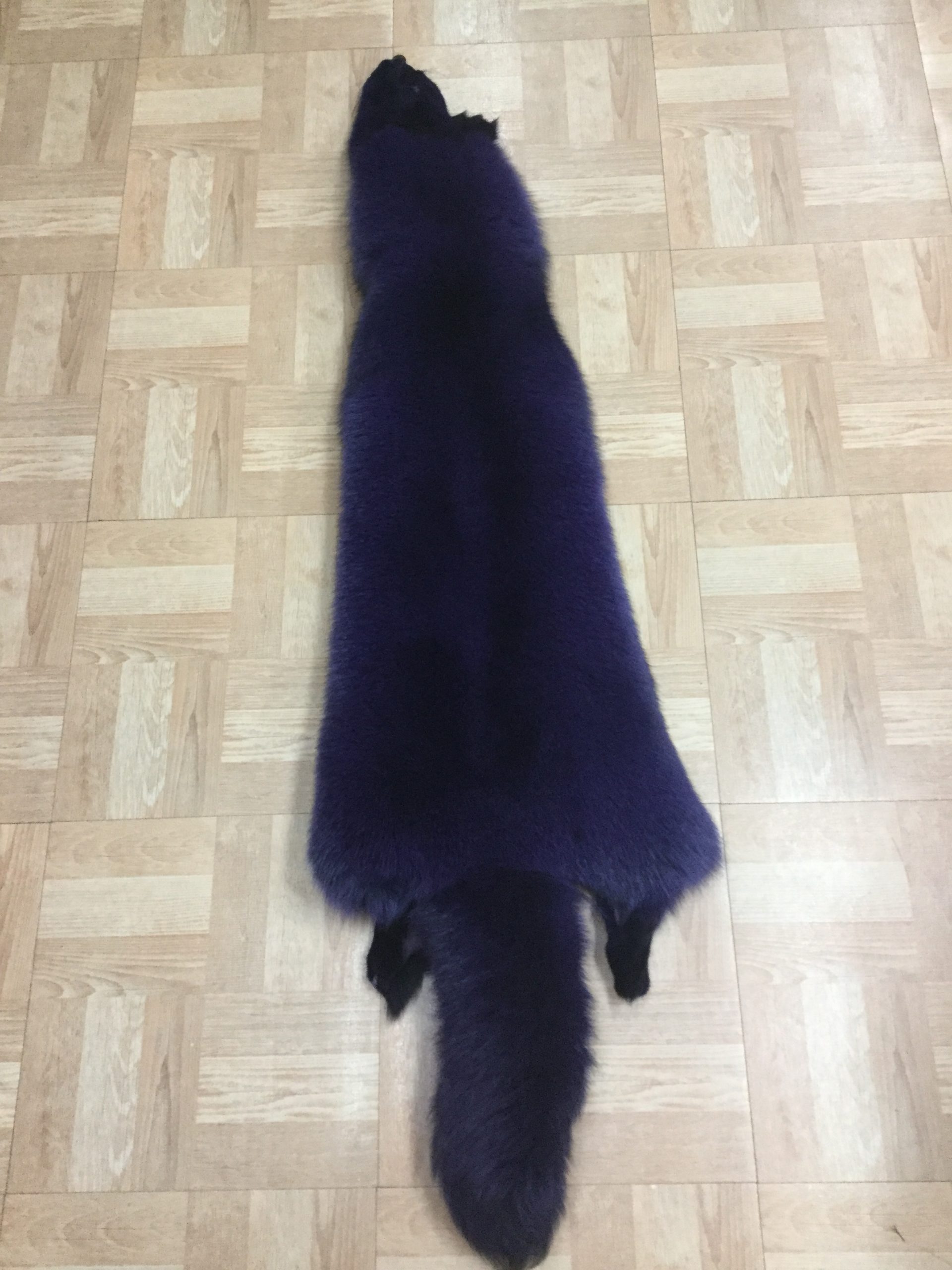 Dyed Purple Fox